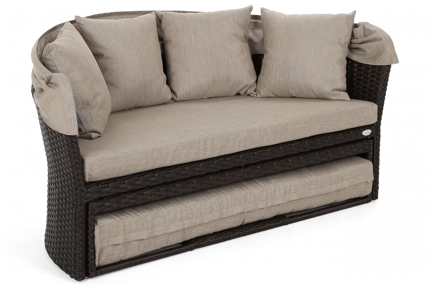  Sofa ogrodowa z baldachimem Acapulco Brown / Taupe