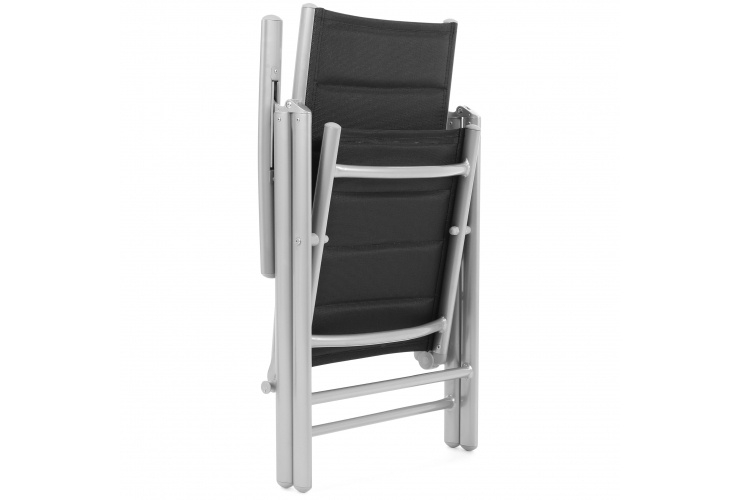 Krzesło ogrodowe aluminiowe Safari Grey / Platinum Grey