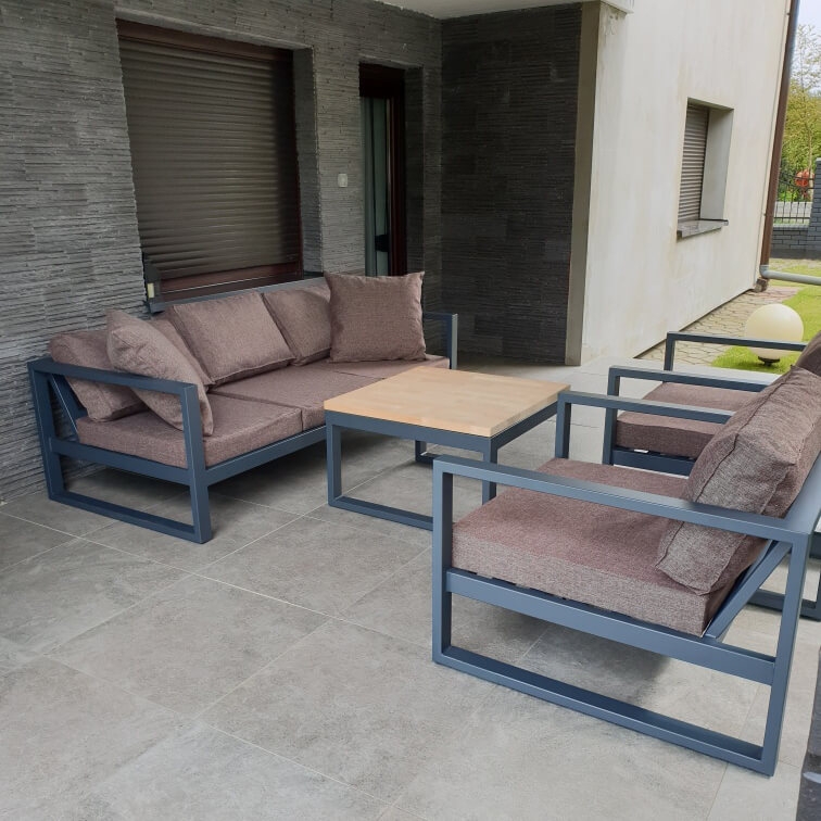 Zestaw ANTHRACITE BEECH