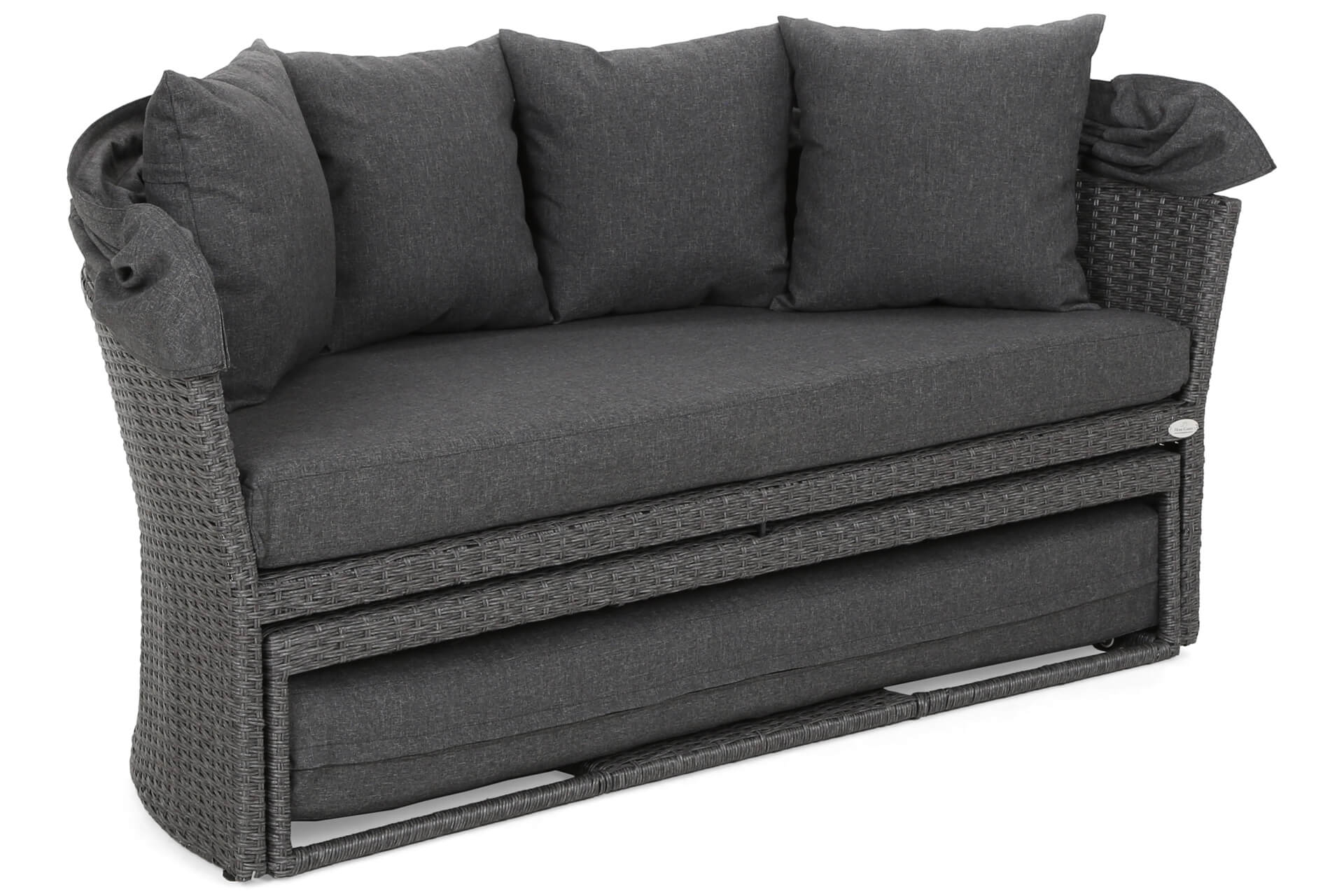 Sofa ogrodowa z baldachimem Acapulco Grey / Grey Melange