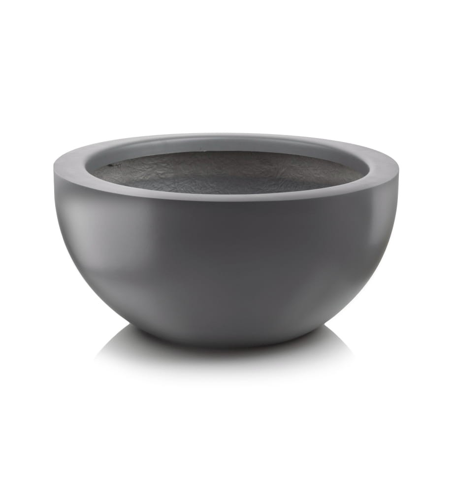 Donica Fiberglass bowl 37x18 - grafit