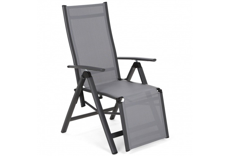 Krzesło ogrodowe aluminiowe Relax Grey / Window Grey