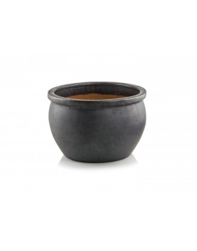 Donica ceramiczna | Glazed Round-Pot 50x32 cm