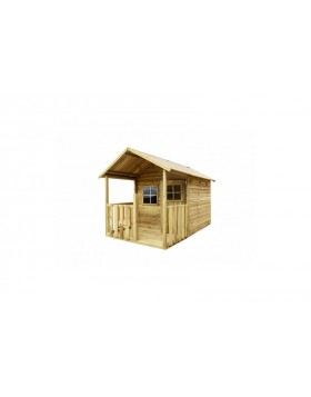 Drewniany domek ogrodowy dla dzieci - Biedronka