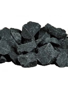 Kamienie do pieca SAUNARIO wulkanit czarny 10-15 cm 20 KG