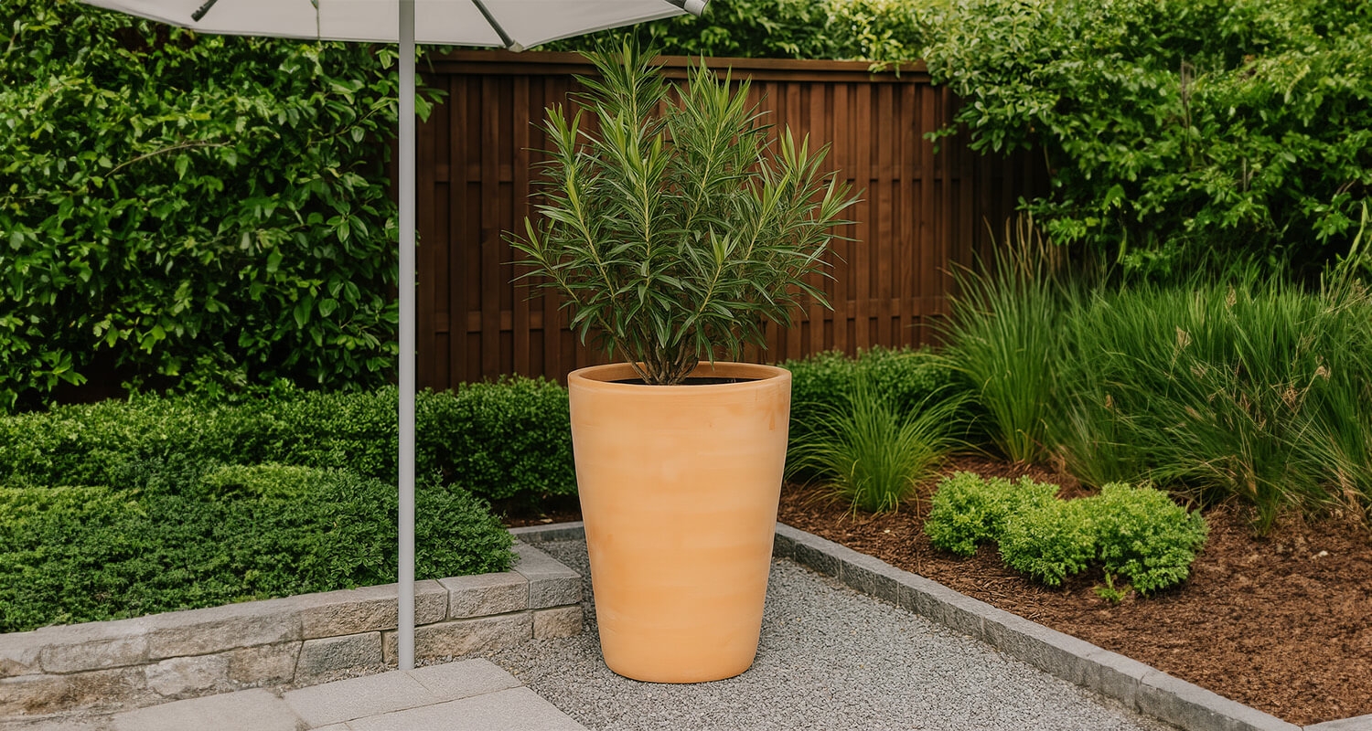 Donica ceramiczna Terra Tall-urn