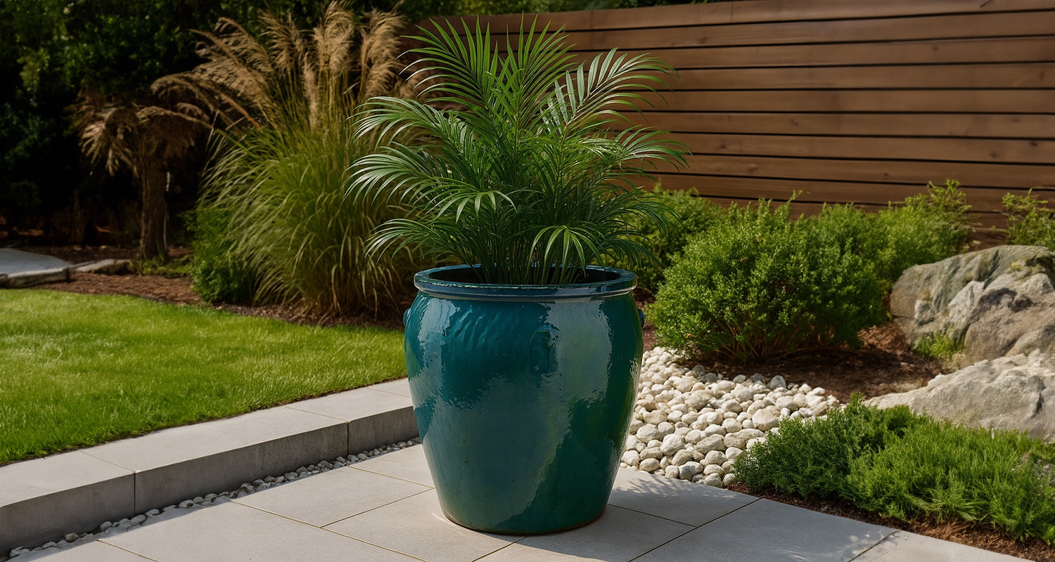 Donica ceramiczna | Glazed Dzban Duży