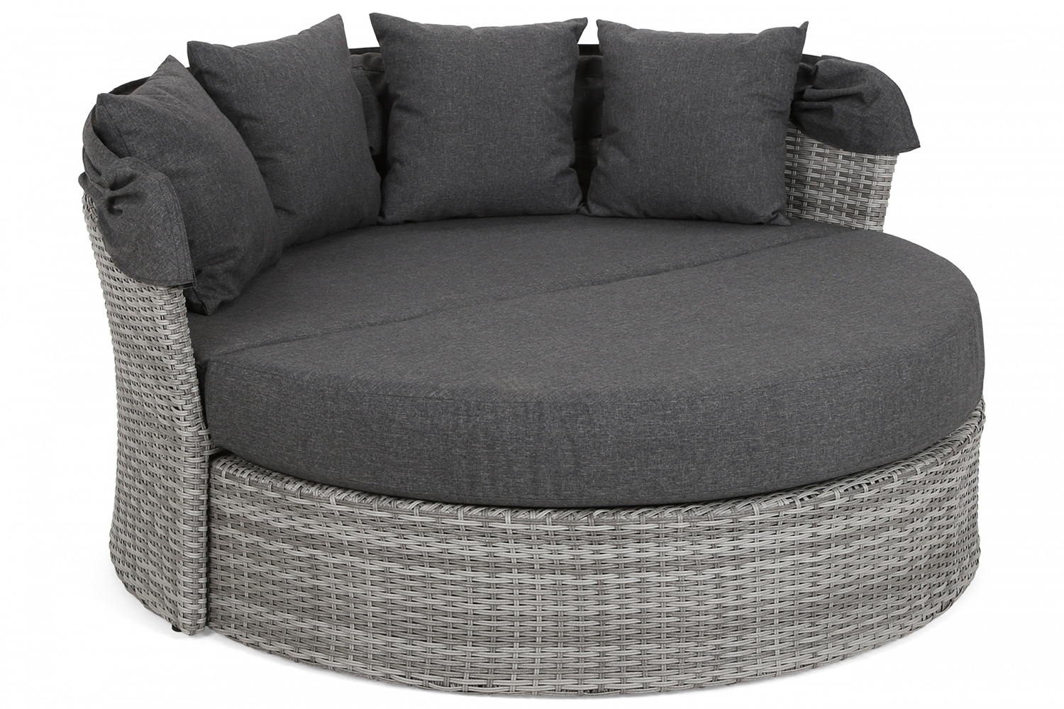 Sofa ogrodowa z baldachimem Acapulco Grey / Light Grey