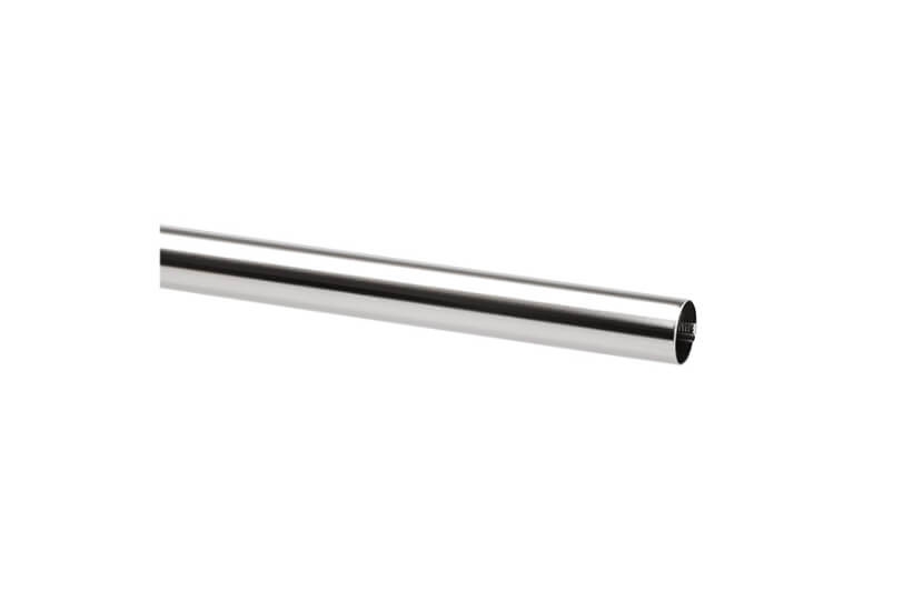 Drążęk chromowany Elfa srebrny - 25x25x920 mm