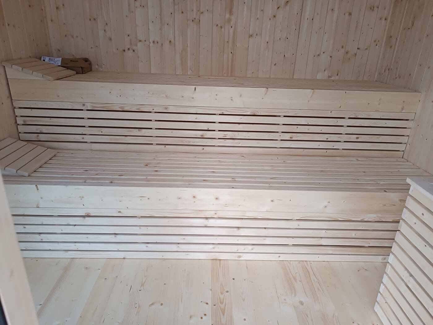Sauna zewnętrzna-ogrodowa Harma 3x2.5 m