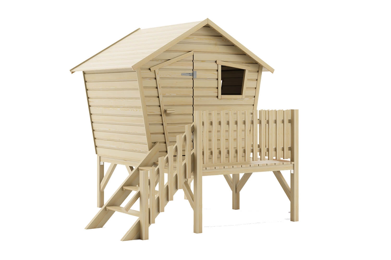 Drewniany domek dla dzieci Małgosia