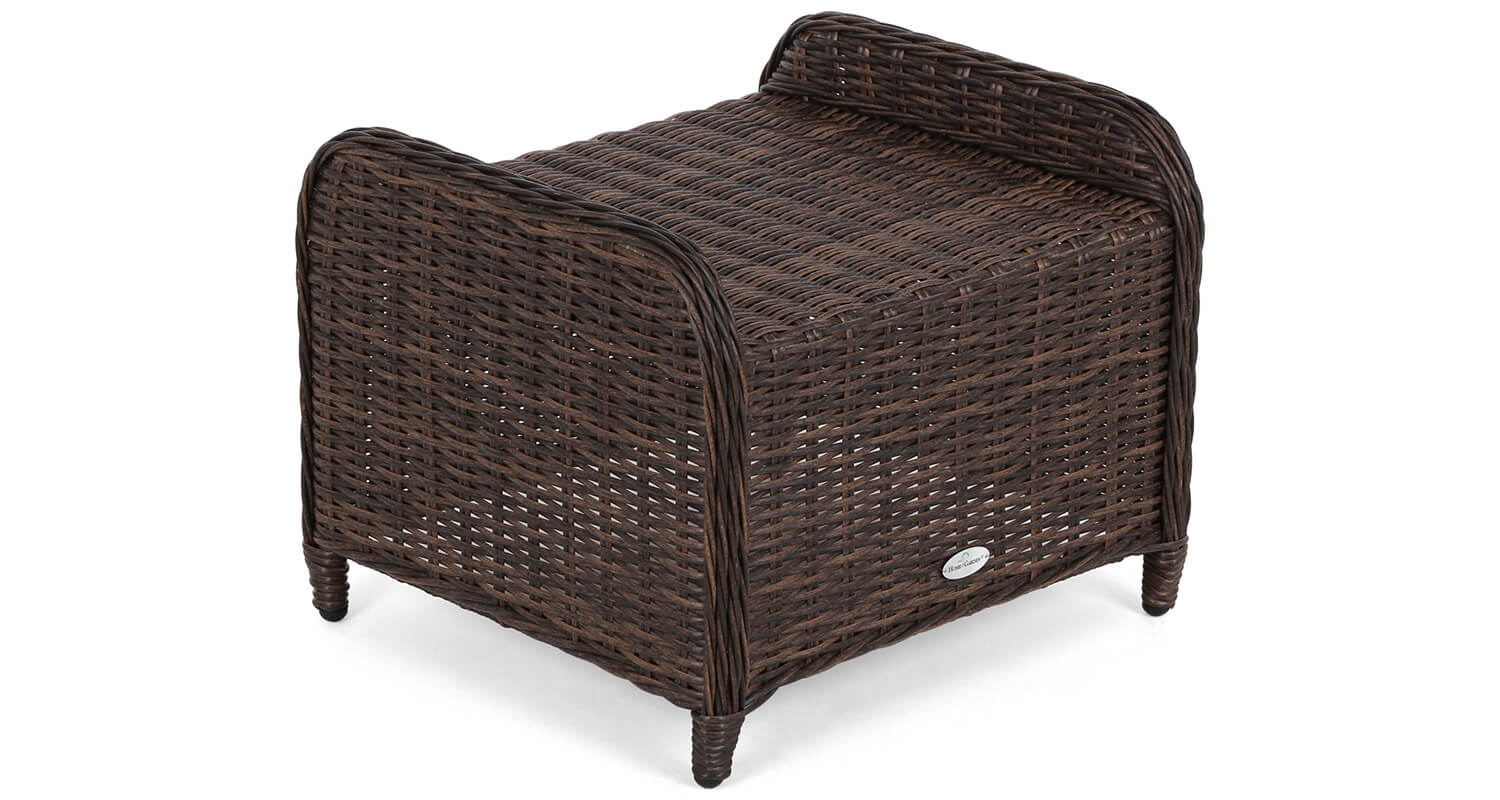 Meble ogrodowe technorattanowe Kalifornia Brown Mat / Brown Melange
