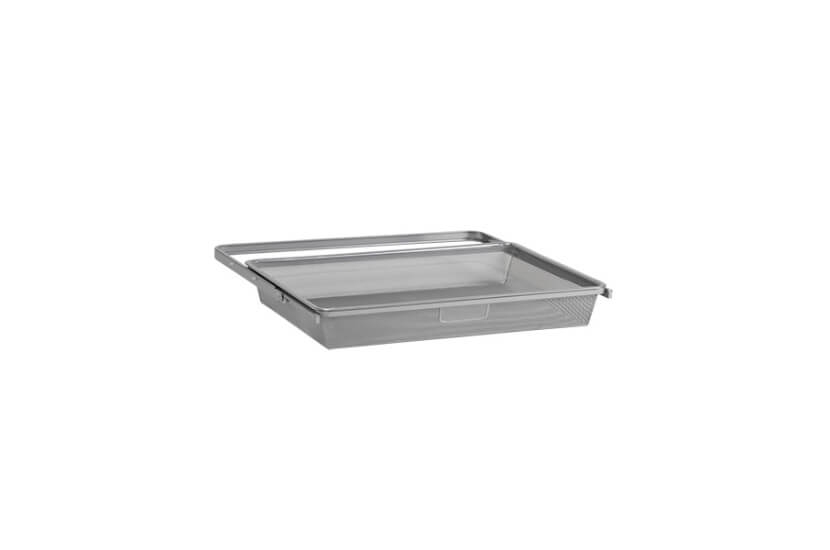 Kosz Mesh + rama Elfa 40 platinum - 85x430x605 mm